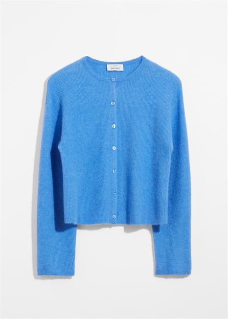 Вязаный кардиган из смеси альпаки 1195465019 - Фото 14077237