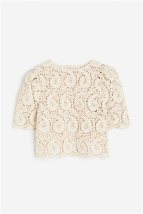 Кружевная блузка 1202010001 - Фото 14077341