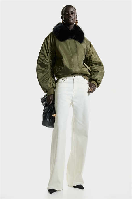 Широкие высокие джинсы 1307235003 - Фото 14078856