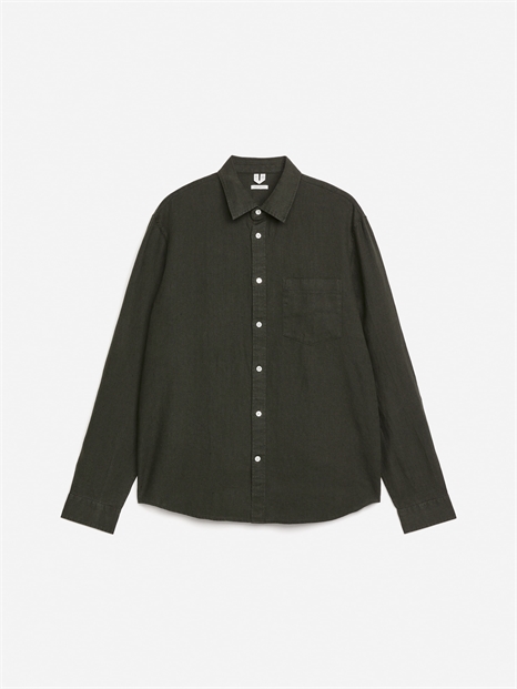 Льняная рубашка Regular-Fit 1034463003 - Фото 14079239