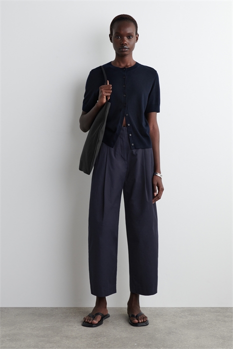 Широкие брюки чинос со складками 1215461005 - Фото 14080146