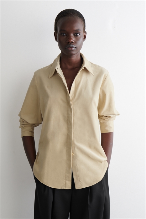 Вельветовая рубашка 1295990004 - Фото 14080289