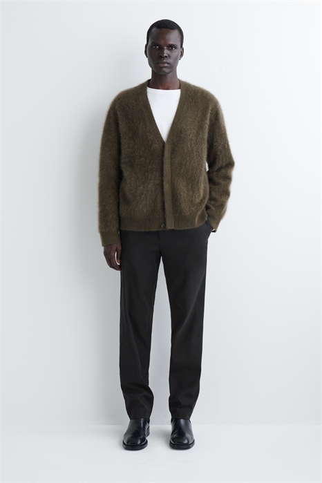 Хлопковые брюки с зауженными штанинами 1294692001 - Фото 14080770