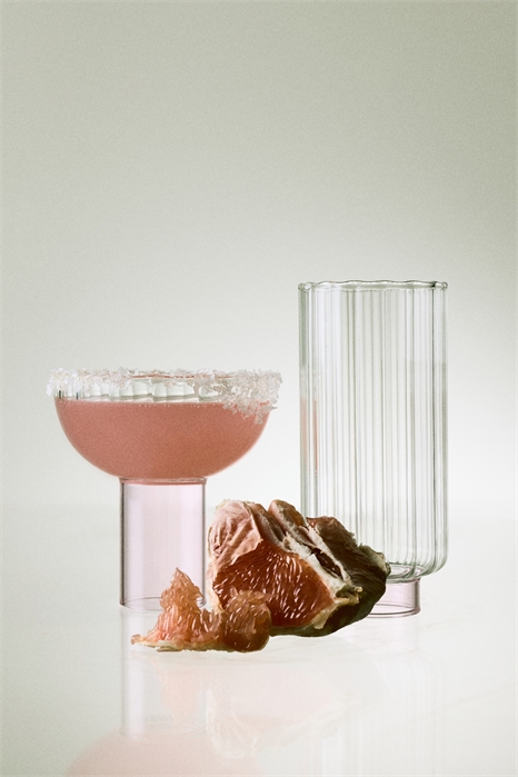 Рифленые бокалы для хайбола 2 шт. 1306235001 - Фото 14082031