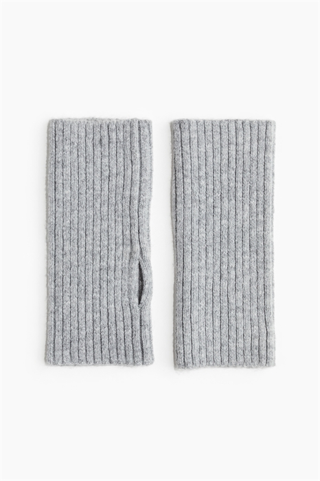 Грелки для запястий из ребристой вязки 1241284001 - Фото 14082202