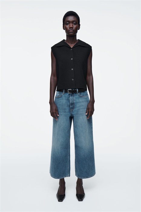 Джинсовые кюлоты 1266648003 - Фото 14082215