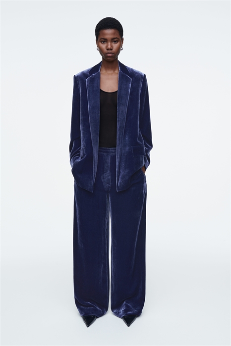 Бархатные брюки из шелка 1253079002 - Фото 14082645