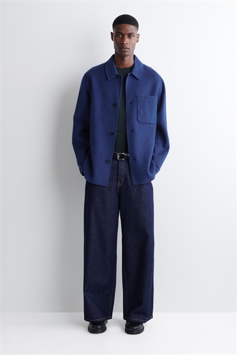 Шерстяная рубашка с разрезом 1304465003 - Фото 14083023