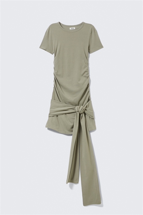 Мини-платье с драпировкой на завязках 1282539004 - Фото 14083958