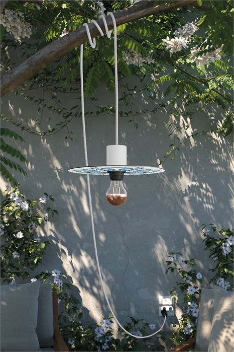 Вставной уличный светильник "Майолика" с лампочкой 1221055003 - Фото 14084007