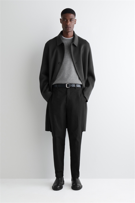 Хлопковые чиносы с прямыми штанинами 1294680001 - Фото 14084170