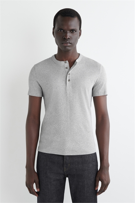 Облегающая футболка с ребристой поверхностью 1273213004 - Фото 14084882