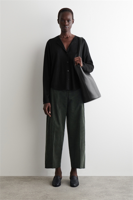 Укороченные вельветовые брюки 1248496004 - Фото 14085420