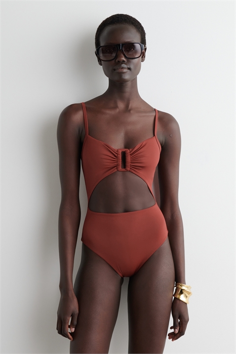 Купальник с вырезом 1259535002 - Фото 14087895