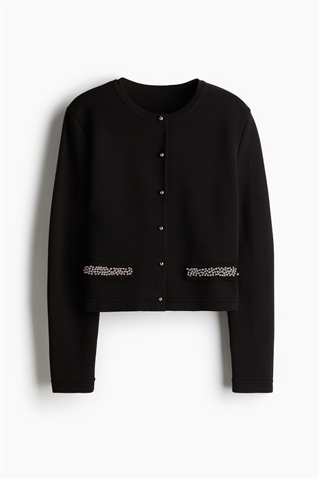 Кардиган, украшенный бисером 1274429002 - Фото 14088058