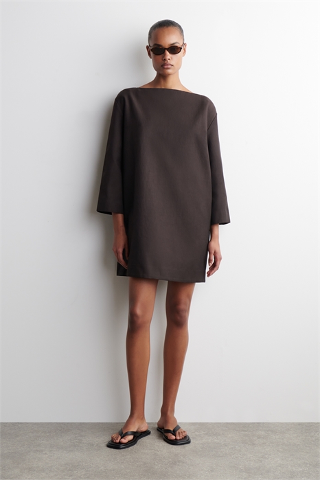 Льняное мини-платье 1283856004 - Фото 14092115