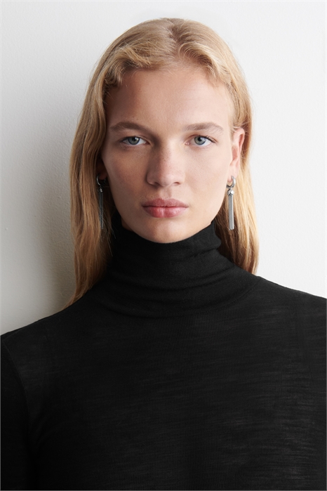 Серьги с деталями из цепочки 1295533001 - Фото 14092314