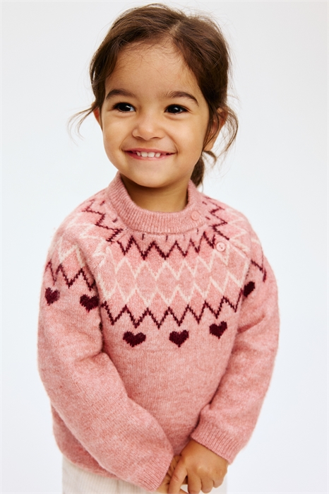 Джемпер из жаккардовой вязки 1251919002 - Фото 14093693