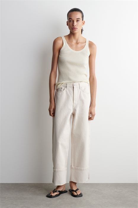 Прямые Джинсы с отворотом Facade 1224871004 - Фото 14094230