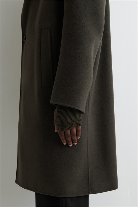 Ребристые шерстяные перчатки без пальцев 1294144003 - Фото 14097710