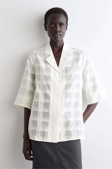 Курортная рубашка в клетку артикул 1294807002