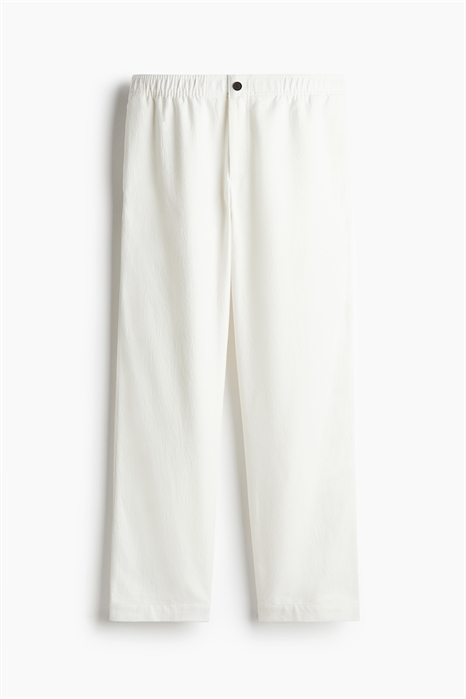 Брюки из саржи с расслабленной посадкой 1247435003 - Фото 14099490