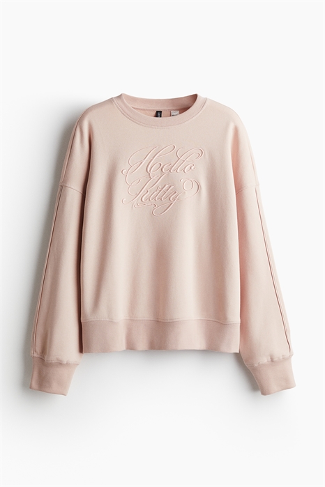 Толстовка с принтом в стиле оверсайз 1242033009 - Фото 14100504