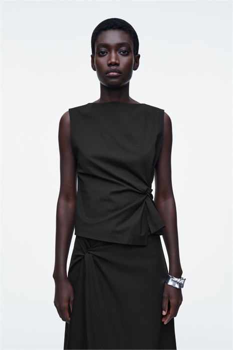 Топ с кручеными деталями 1272830001 - Фото 14100610