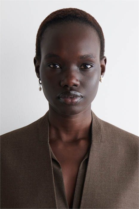 Несочетаемые серьги из пресноводного жемчуга 1295530002 - Фото 14101712