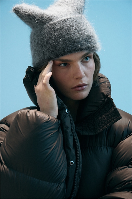 Ребристая бобинка из смеси мохера 1303074001 - Фото 14102284