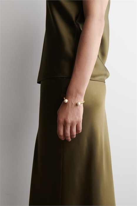 Браслет с пресноводным жемчугом 1300668001 - Фото 14103716