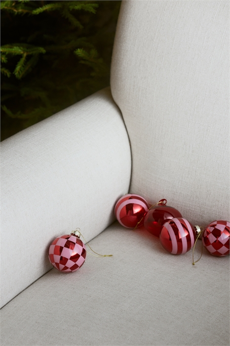 Набор из двух стеклянных бомбочек с узорами 1299381001 - Фото 14104255