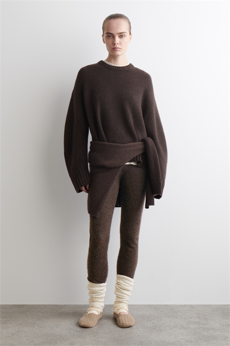 Вязаные тапочки 1298720001 - Фото 14104914