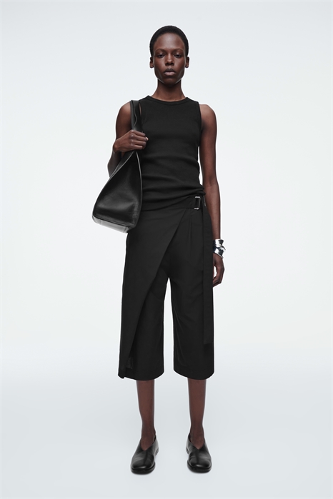 Хлопковые шорты с поясом 1276722001 - Фото 14105570