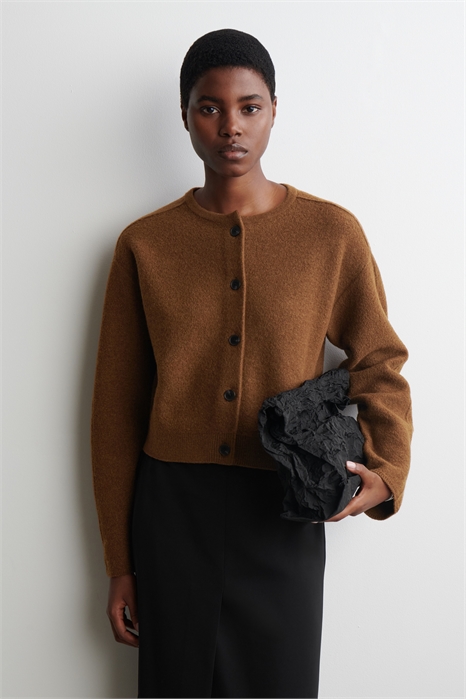 Кардиган из вареной шерсти 1303284002 - Фото 14105611