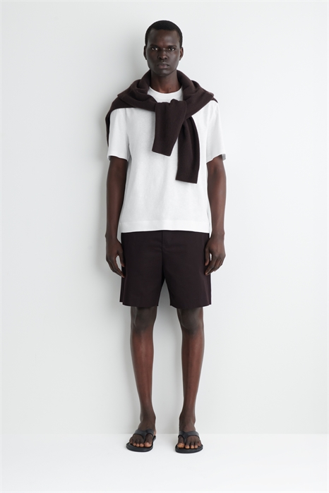 Хлопковые шорты-чинос 1298843001 - Фото 14106625