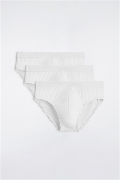 Ребристые трусы из 3 комплектов 1299426001 - Фото 14107494