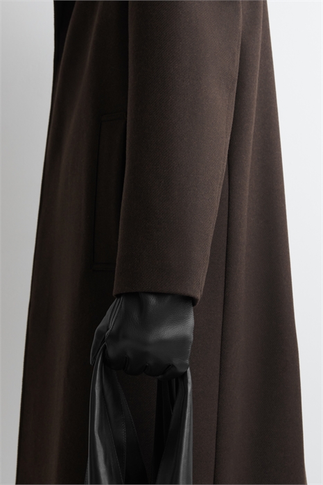 Кожаные перчатки с кашемировой подкладкой 1294521001 - Фото 14108248