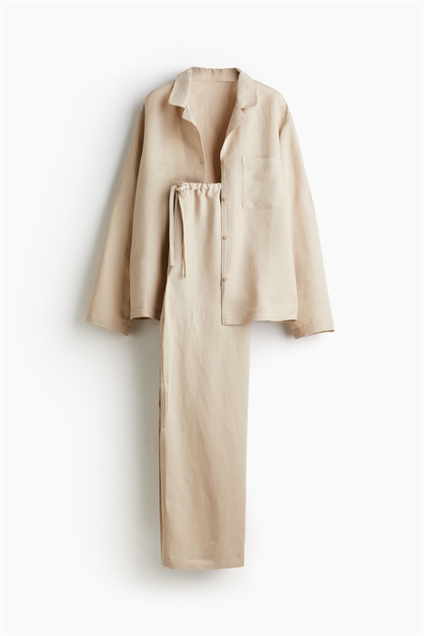 Пижама из льняной смеси 1216560002 - Фото 14108616