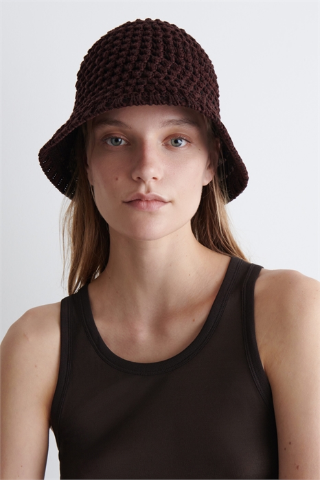 Вязаная панама 1084713011 - Фото 14110115