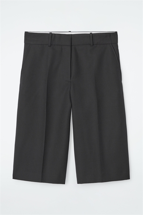 Длинные шорты из шерстяного микса 1241254003 - Фото 14111159