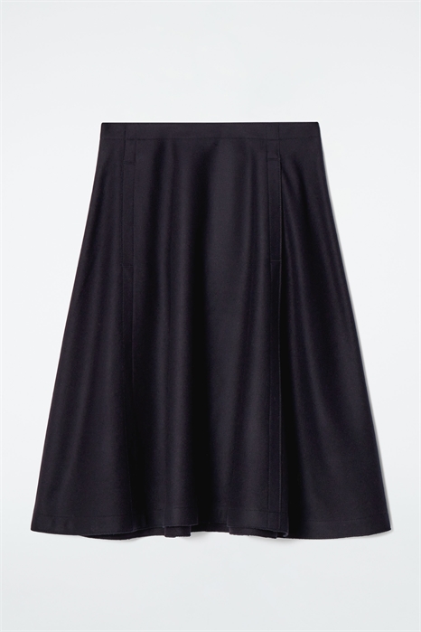 Юбка-миди из шерсти с панелями 1251542001 - Фото 14111692