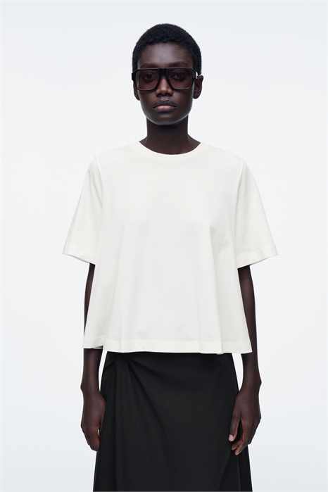 Расслабленная футболка-трапеция 1267040002 - Фото 14112684