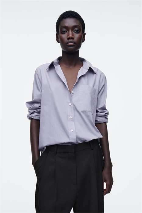 Рубашка из хлопка пима 1271207002 - Фото 14113275