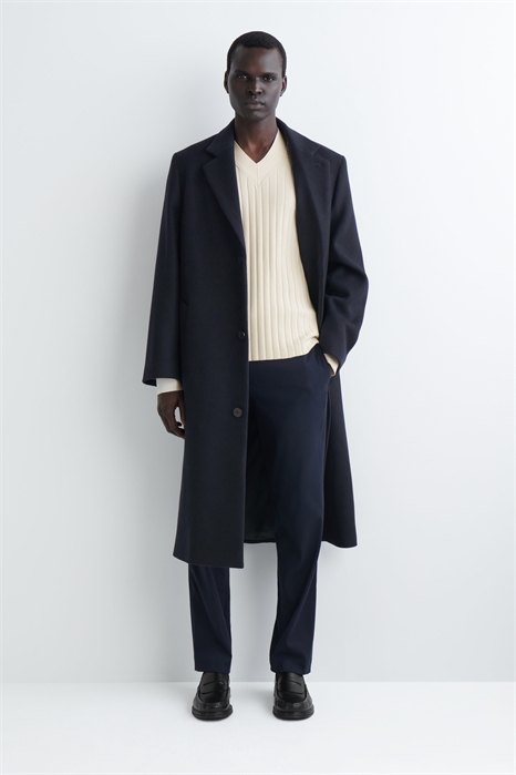 Хлопковые брюки с зауженными штанинами 1294692002 - Фото 14119041