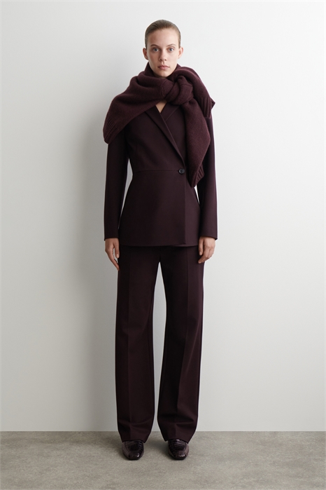 Элегантные брюки с прямыми штанинами 1296124002 - Фото 14119677