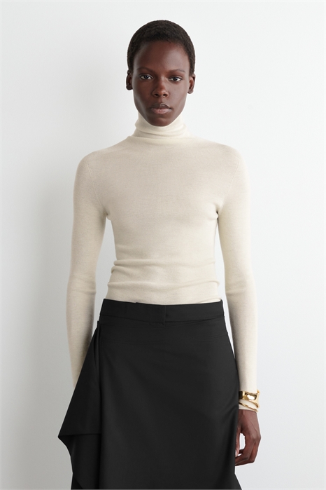 Бесшовный шерстяной топ с блестками 1309694003 - Фото 14122889