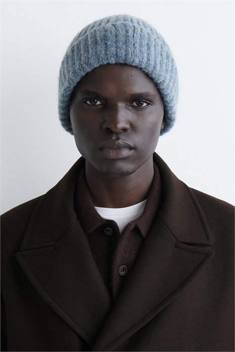 Рыбацкий бини из шерсти альпака 1313904001 - Фото 14123349