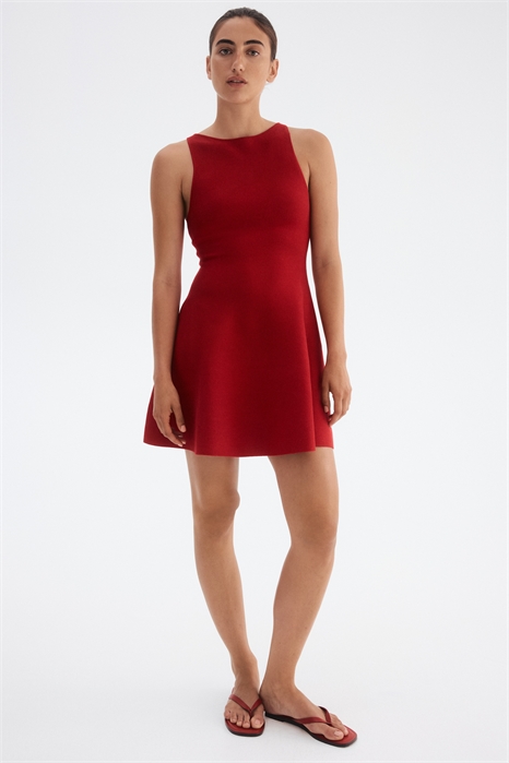 Платье из ребристого трикотажа 1296274002 - Фото 14124130