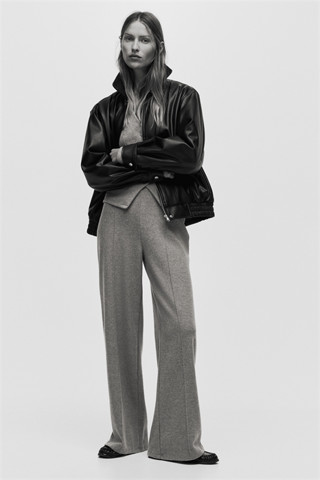 Брюки из тонкого трикотажа 1304235002 - Фото 14124716